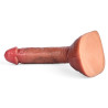 RealCockz Gode Curved Base 20 x 4.5cm Marron
